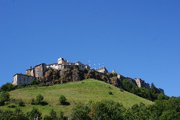 St. Flour, divided into high town and low town  High town and low town would seem to take 'class' to new heights