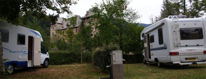 Entraygrues campground