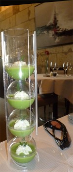 Amuse bouche at le d'Antan Sancerrois in Bourges