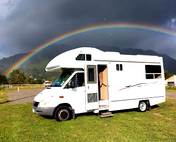 Rainbow over Te Aroha